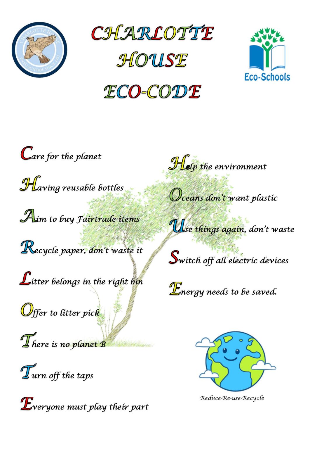 Eco-Schools | Charlotte House Preparatory School