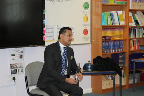 Gagan Mohindra MP visits Charlotte House Prep School